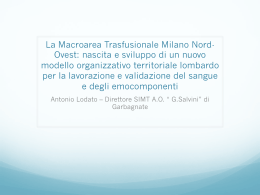 Relazione Lodato 5 MB - Avis Regionale Lombardia