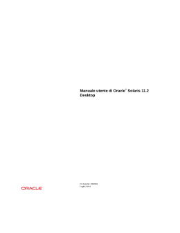 Manuale utente di Oracle® Solaris 11.2 Desktop