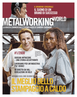 Metalworking World 1/2008