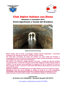 Club Alpino Italiano sez.Siena