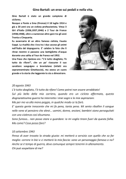 Gino Bartali: un eroe sui pedali e nella vita.