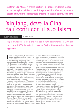 east8_Xinjiang Dove la Cina fa i conti con il suo Islam