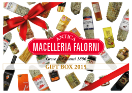 GIFT BOX 2015 - Antica Macelleria Falorni