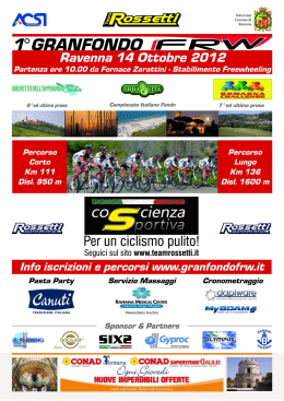 Brochure GF FRW - Team Rossetti Bike