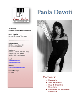 Paola Devoti - Price Rubin & Partners