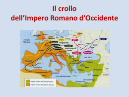 La caduta dell`Impero romano d`Occidente