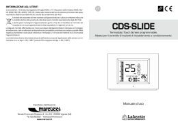 CDS-SLIDE - Elettronica Nobile S.a.s.