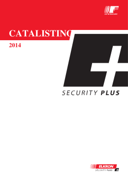 EK Security Plus - Catalistino 2014