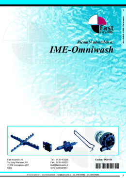 IME-Omniwash - Fast Ricambi