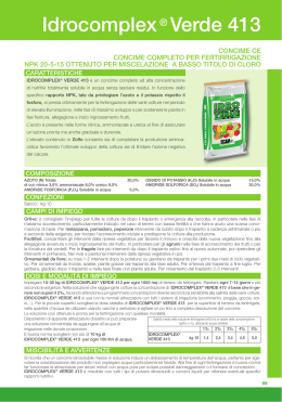 Idrocomplex ® Verde 413