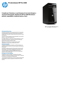 PC microtower HP Pro 3500