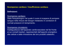 Valvulopatie ed insufficienza cardiaca