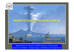 insufficienza respiratoria - Seconda Università degli Studi di Napoli