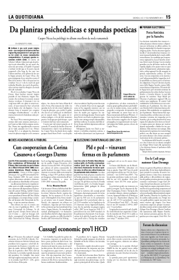La Quotidiana, 17.11.2011