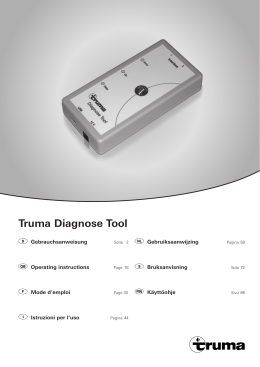 Truma Diagnose Tool