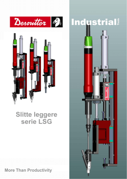 Slitta LSG-A - Desoutter Industrial Tools