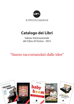 Catalogo dei Libri - Iuppiter Edizioni