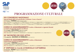 SIdP Cultural Program 2016
