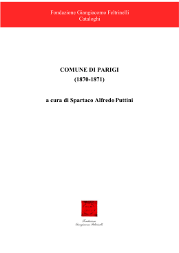 COMUNE DI PARIGI (1870-1871)