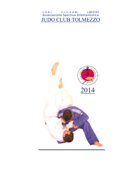 01/18 - Judo Club Tolmezzo