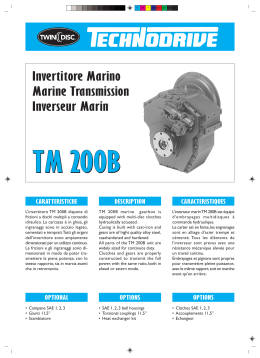 Invertitore Marino Marine Transmission Inverseur Marin - twin-disc