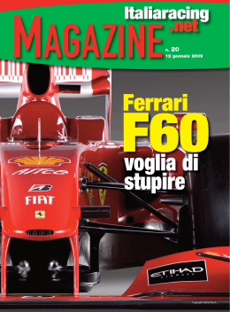 F.1 - La nuova Ferrari F60
