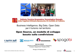 Business Intelligence, Big Data, Open Data per il