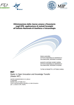 Master in Open Innovation and Knowledge Transfer (Master MIT