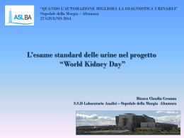 Kidney - GIAU Gruppo Italiano Analisi Urine