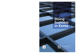 Doing business in Korea