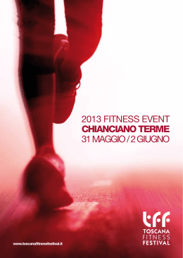 toscana fitness brochure - Comune di Chianciano Terme