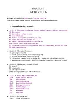 schema di collocazione (versione in pdf)