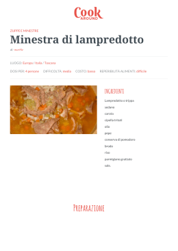 Ricetta Minestra di lampredotto - GialloZafferano.it