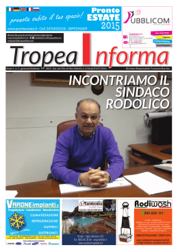 Anno I n. 1 - Tropea Informa
