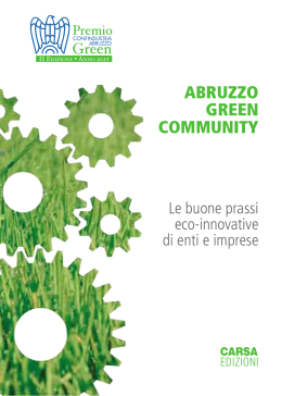 Libro Green 2013 - Confindustria Abruzzo