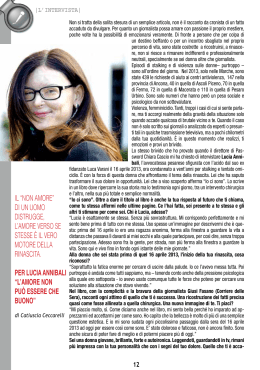 Intervista Lucia Annibali
