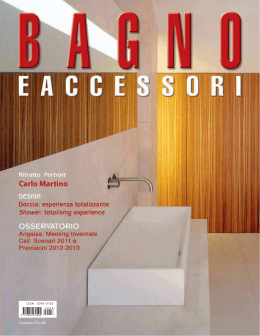 bagno e accessori april – may 2012