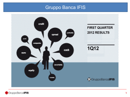 First quarter 2012 results