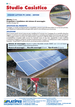 Case Study - Higher Lutton PV