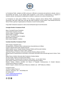 PDF 95.4kb - Fondazione Pirelli