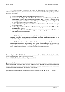 Sintesi P.O.F. - Regione Autonoma Friuli Venezia Giulia
