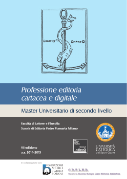 Master - Università Cattolica del Sacro Cuore