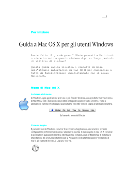 Mac OS X da Win