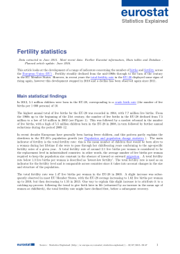 Fertility statistics