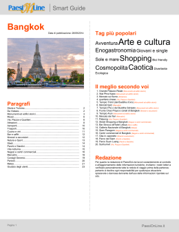 Guida Bangkok - VIAGGI AL TOP