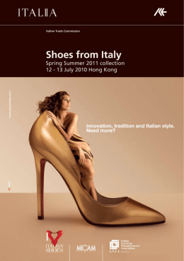 Shoes from Italy - Assocalzaturifici