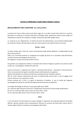 Regolamento 2012-13 - Scuola Maria Luigia