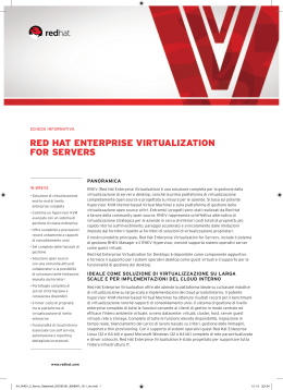 red hat enterprise virtualization for servers