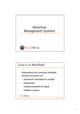 WorkFlow Management Systems