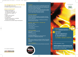 Programma Montegridolfo 2013